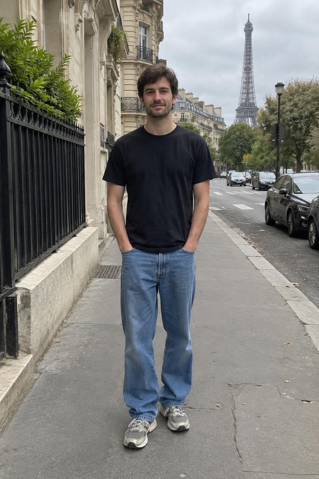 Casual chic pour un homme, avant